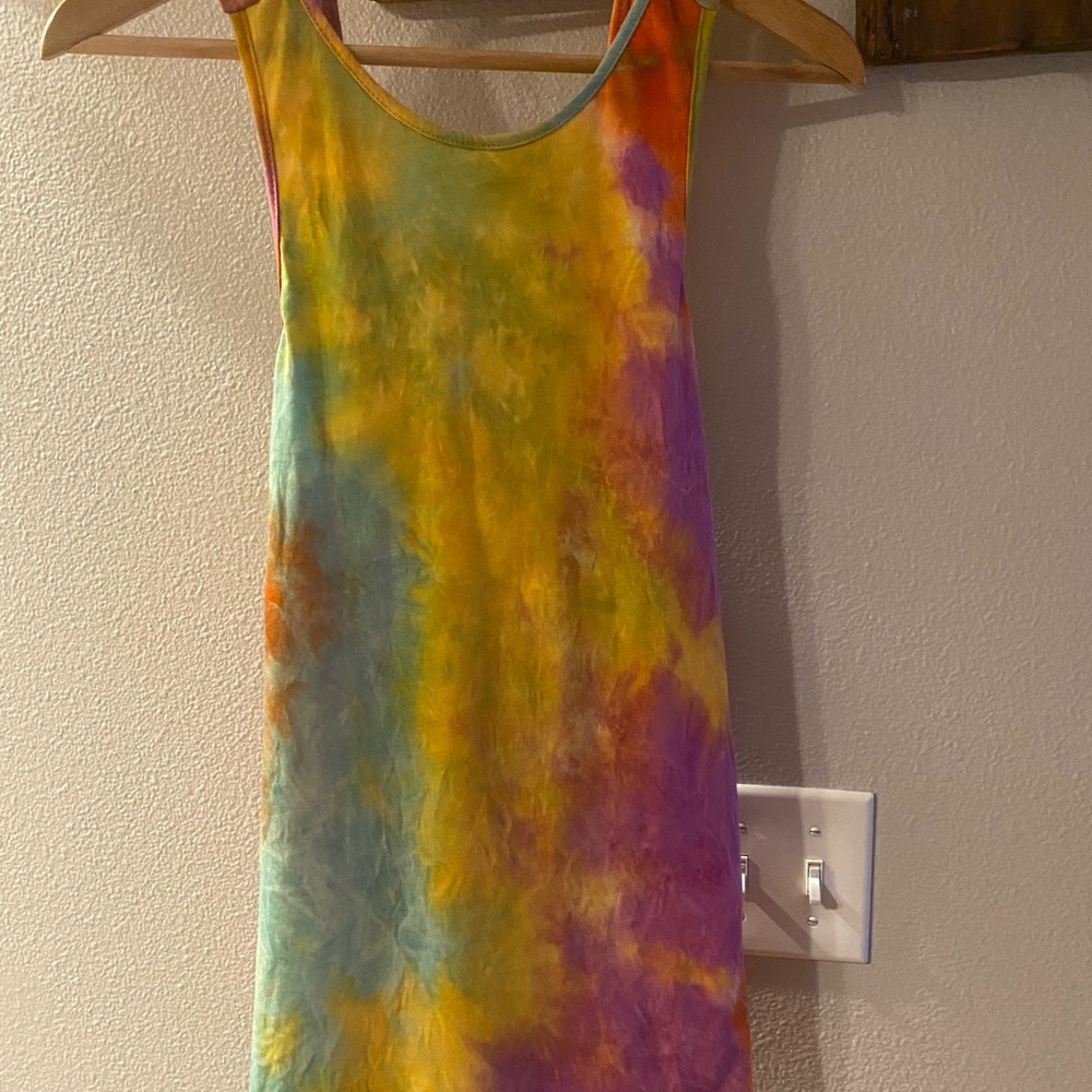 Shein tye dye tank top
